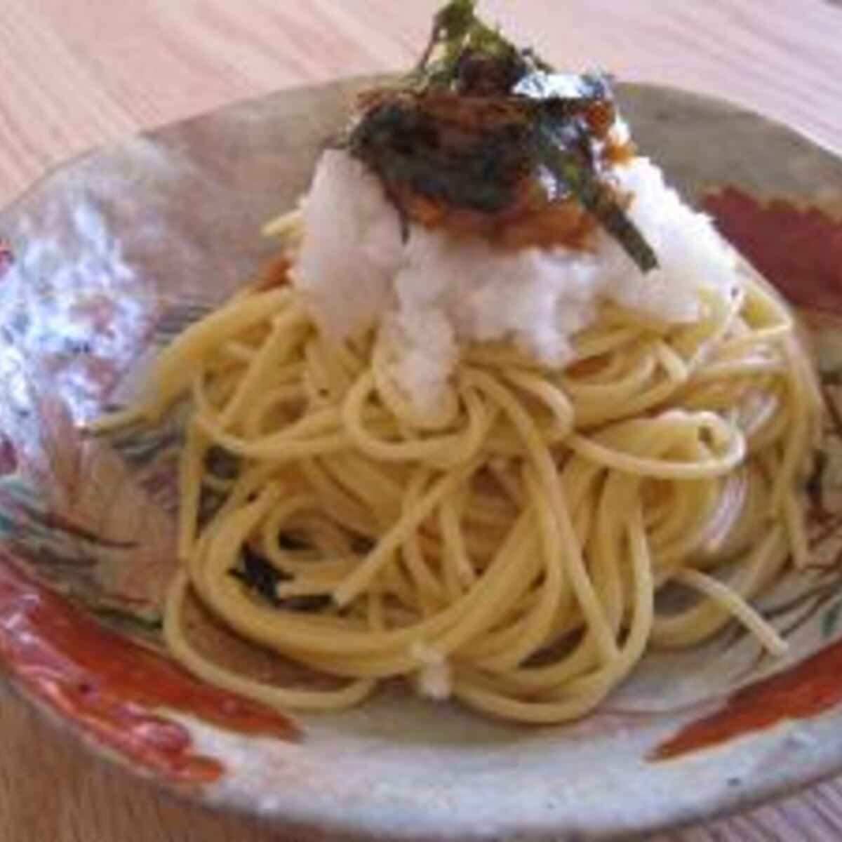 なめ茸おろしパスタ バター醤油風味 レシピ 作り方 By のんたこ1103 楽天レシピ